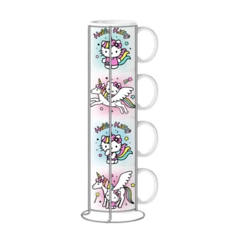Hello Kitty Unicorn Coffee Mug Set